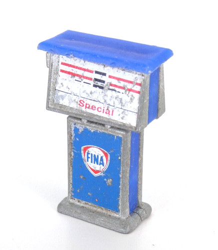 Fina petrol gas pump - pump, diecast