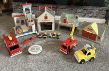 Fireman Sam Play Set Bundle - Figures, Vehicles, Ocean Rescue & Mountain Lodge
