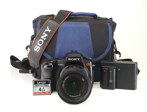 Sony alpha a200 camera - alpha,