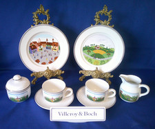 Villeroy & Boch Design Naif Cups Saucer - Plates - Cream Jug & Lidded Sugar