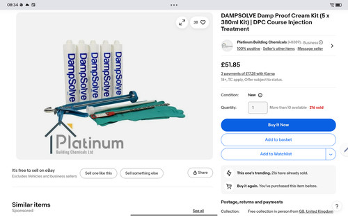 Platinum damp proof - , injection