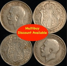 Halfcrown 1911  -  1936 George