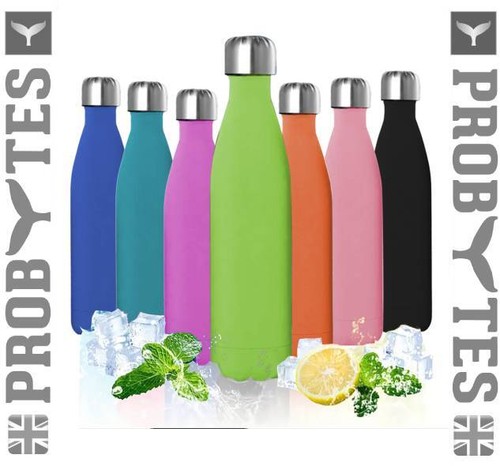 Stainless steel water bottle - stainless,