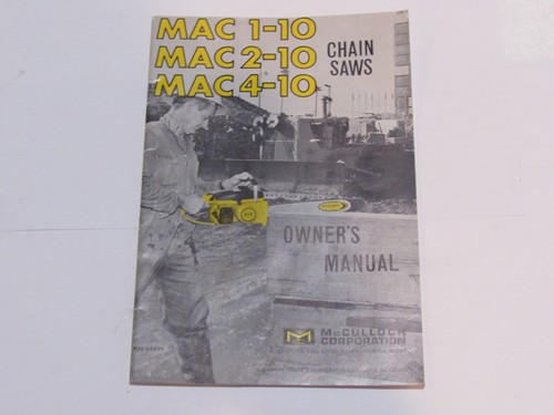Vintage mcculloch chain - vintage,