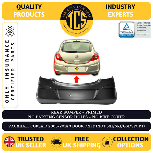 Rear bumper primed - bumper,