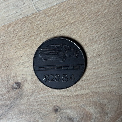 Porsche coin 928 1987 - porsche, medal