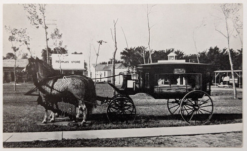 Horse drawn hearse 1890 at - drawn,