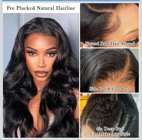 13x4 lace front wigs human - lace,