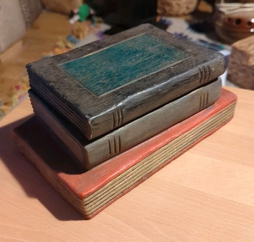 Hand carved wooden stacked - carved,