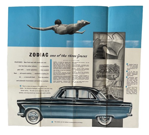 Original 1957 ford - original, zodiac