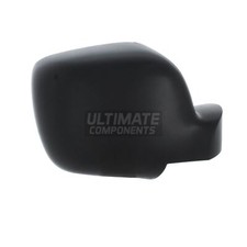 Renault Kangoo Van 2008-2013 Wing Mirror Cover Cap Black Textured Drivers Side