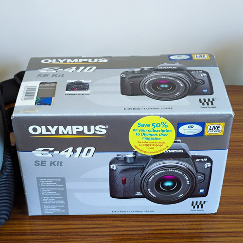 Olympus evolt 410 10mp - e-410,