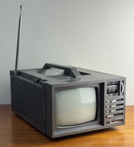 Binatone vintage black white - vintage,