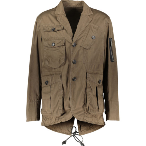 Dsquared2 khaki utility jacket - dsquared2,