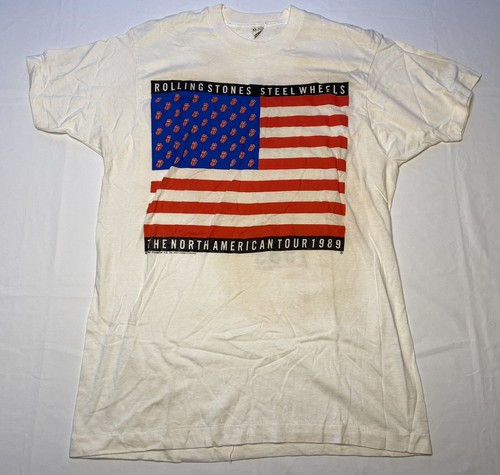 Vtg 80s rolling stones steel - 80s,