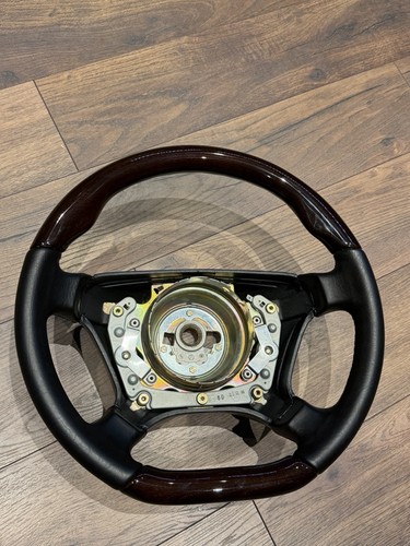 Mercedes wood steering - steering, wheel