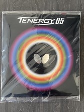 Butterfly Tenergy 05 Red Table Tennis Rubbers, 2.1mm Thickness