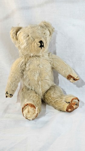Vintage worn teddy bear 1930s - ,
