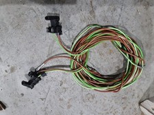 BMW E60 E61 wiring loom for extra 2x lighter socket centre console rear seats