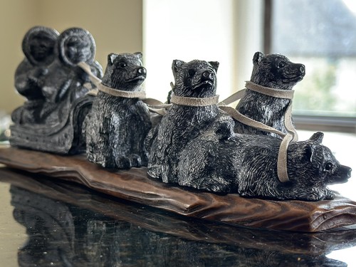 Soapstone figurine ornament - soapstone,