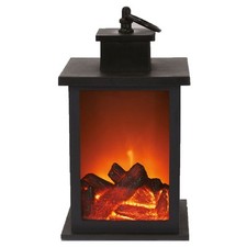 LED Fireplace Lantern Flamless