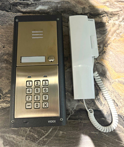 Videx intercom system perfect - intercom,