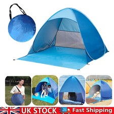 Pop Up Portable Beach Canopy Sun Shade Shelter Outdoor Camping Tent Anti-UV UK