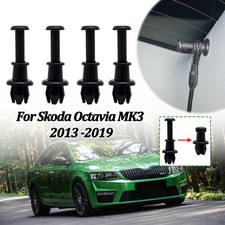 4Pc Boot Trunk Parcel Shelf Tray String Clips Hook Pivot For Skoda Octavia MK3