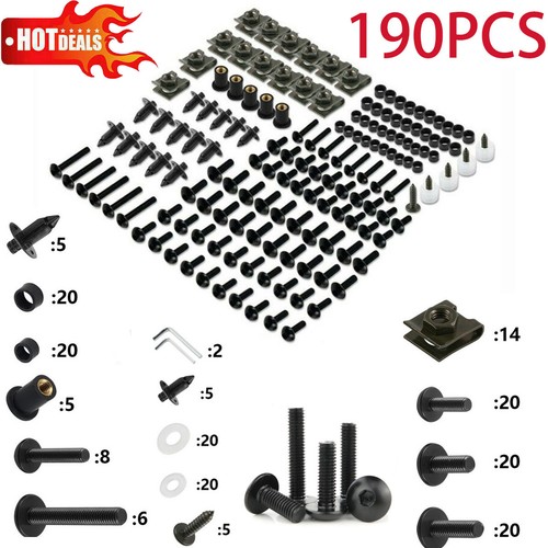 190pcs set complete motorcycle - complete,