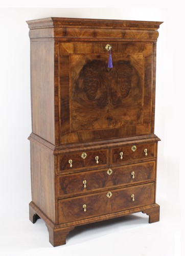 Antique queen anne walnut - queen,