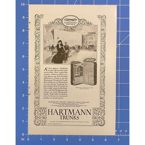 Vintage print hartman - ad,