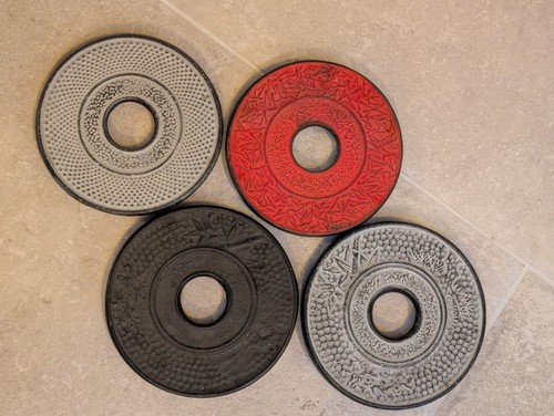 Set metal trivets 13 5cm - set, of