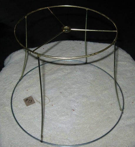 Collapsible lamp shade - , frame