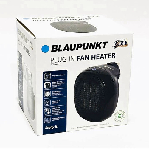 Blaupunkt plug fan heater - plug-in,
