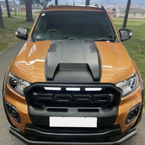 Matte black bonnet - bonnet, hood