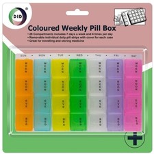 Weekly Pill Box 7 Day 28