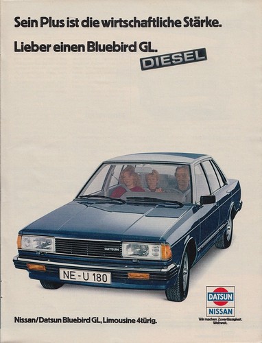 Datsun bluebird - gl,