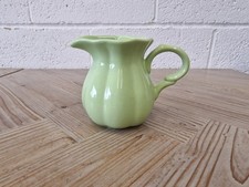 Price & Kensington Pristine Green Ceramic Small Milk Creamer Jug