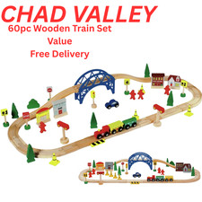 Chad Valley Wooden Train Set