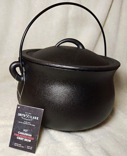 Smith clark 6qt pre seasoned - clark, pre-seasoned