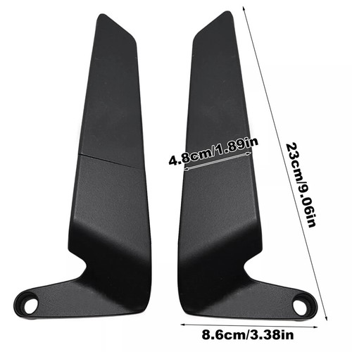 Motorcycle wind wing rear - wind, view