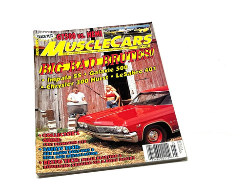 Muscle cars magazine may - magazine, 1995