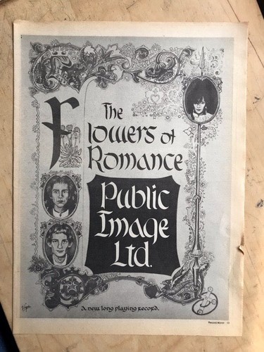 Public image ltd flowers - image, of