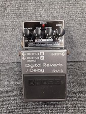 USED BOSS RV-3 Digital Reverb Delay Guitar Effects Pedal