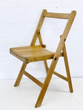 Vintage Wooden Folding Chair