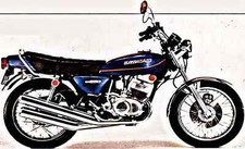 A4 Photo Motorbike kh250 b3