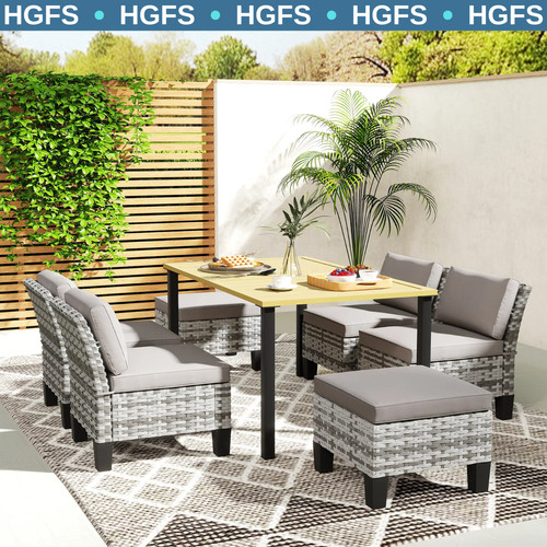 Rattan garden dining - dining, and