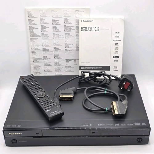 Pioneer dvr 560hx hdd - dvr-560hx-k,