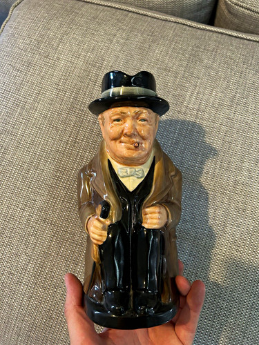 Figural ceramic toby jug - ceramic, mug