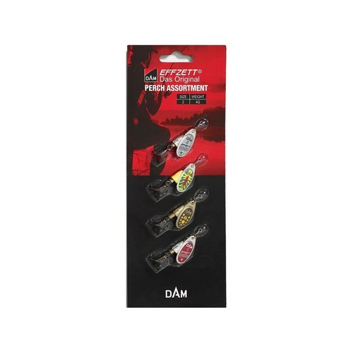 Dam perch spinner assortment - dam,